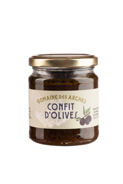 confit d'olive du domaine des arches